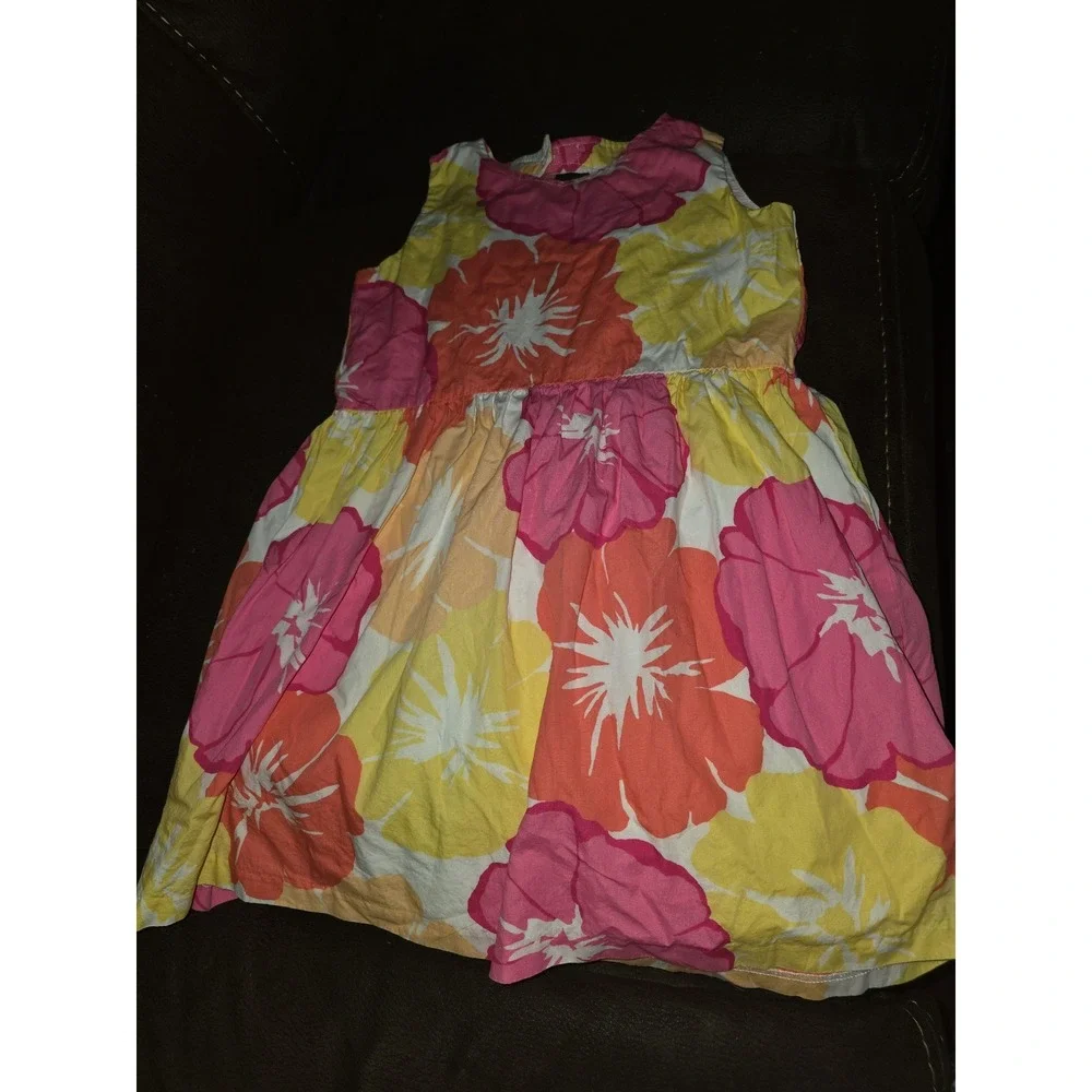 Gymboree fruit punch floral dress size 6